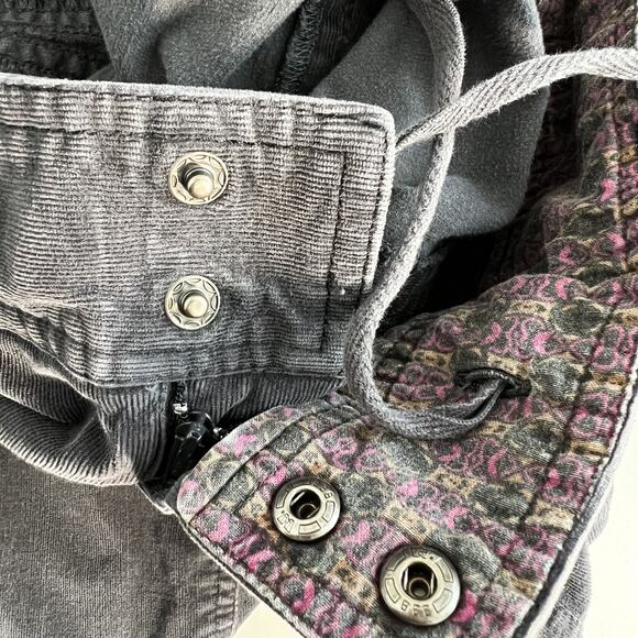 Athleta Corduroy Y2K Skirt Womens 6 Tall Flare Dark Academia Granola Western - Picture 7 of 8